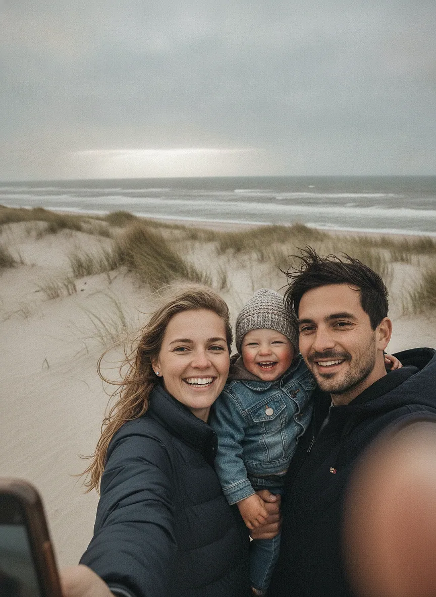 Et almindeligt mobilfoto